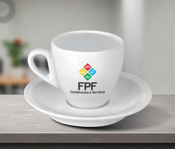 Xícara de Chá Personalizada Coquinho 150ml - 12 Unidades