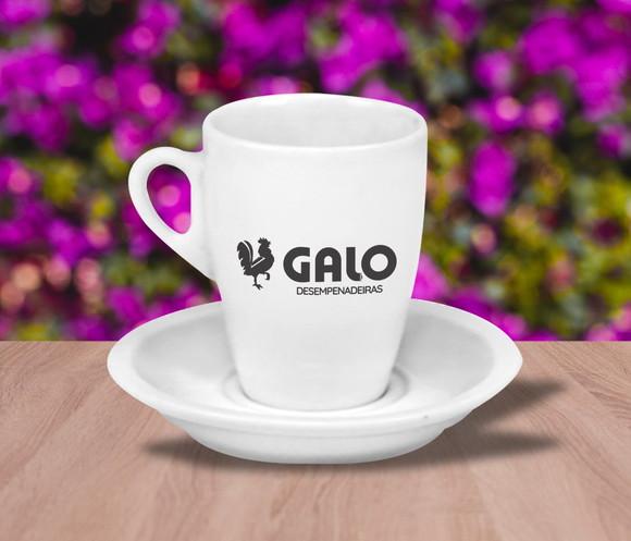 Xícara de Chá Personalizada Genova 150ml - 12 Unidades