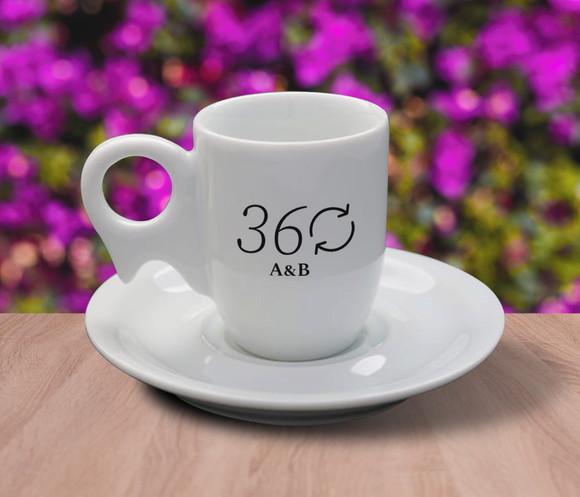 Xícara Espresso Personalizada Biruta 70ml - 12 Unidades
