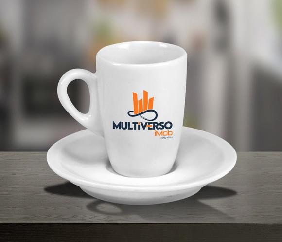 Xícara Personalizada de Café Genova de 150ml - 12 Unidades