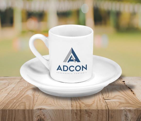 Xícara Personalizada de Café Mini de 55ml - 100 Unidades