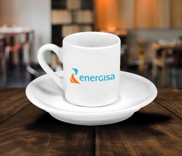 Xícara Personalizada de Café Mini de 55ml - 100 Unidades