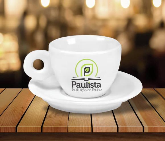 Xícara Personalizada para Espresso Itália 70ml - 24 Unidades