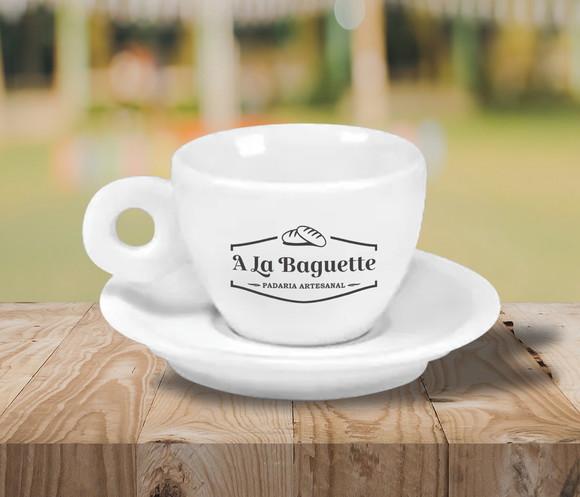 Xícara Personalizada para Espresso Itália 70ml - 36 Unidades