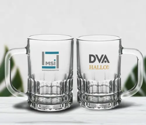 Caneca de Chopp Personalizada Munich 300ml - 100 Unidades