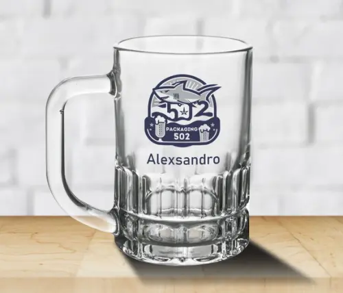 Caneca de Chopp Personalizada Munich 300ml - 48 Unidades