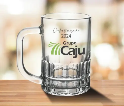 Caneca de Chopp Personalizada Munich 300ml - 48 Unidades