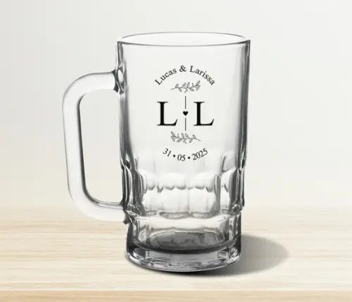 Caneca de Chopp Personalizada Munich 350ml - 100 Unidades