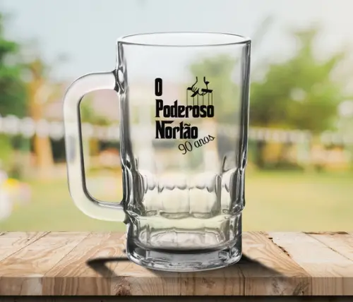 Caneca de Chopp Personalizada Munich 350ml - 24 Unidades