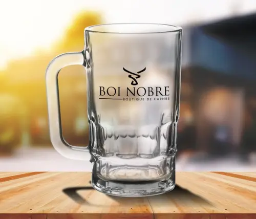 Caneca de Chopp Personalizada Munich 350ml - 36 Unidades
