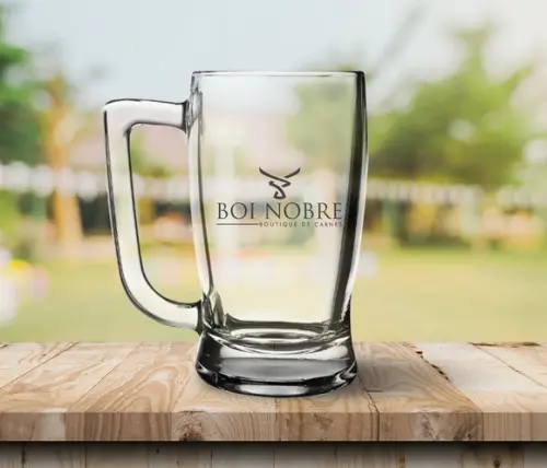 Caneca de Chopp Personalizada Safira 340ml - 12 Unidades