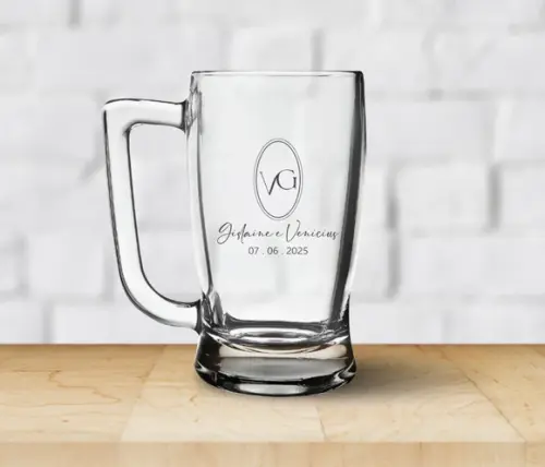 Caneca de Chopp Personalizada Safira 340ml - 200 Unidades
