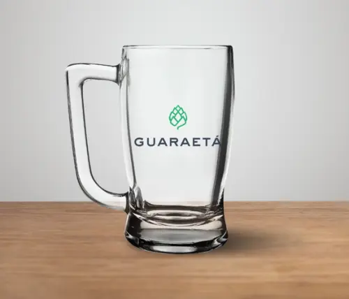 Caneca de Chopp Personalizada Safira 340ml - 12 Unidades