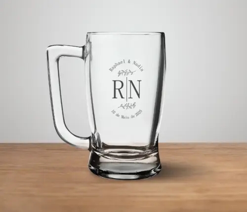 Caneca de Chopp Personalizada Safira 340ml - 36 Unidades