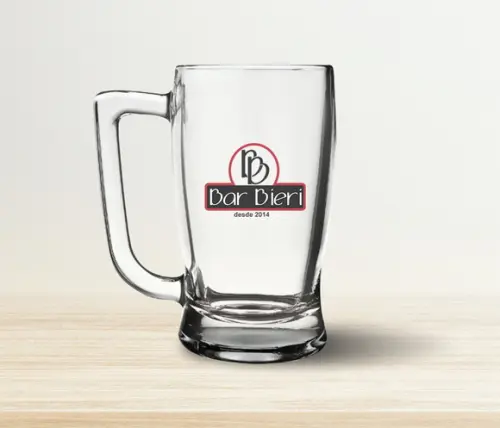 Caneca de Chopp Personalizada Safira 340ml - 48 Unidades