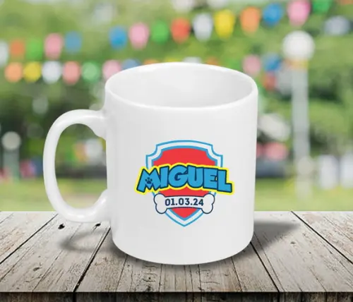 Caneca de Porcelana Personalizada 250ml - 24 Unidades
