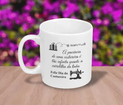 Caneca de Porcelana Personalizada 250ml - 24 Unidades