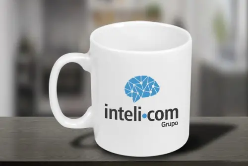 Caneca de Porcelana Personalizada 250ml - 36 Unidades