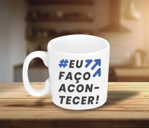 Caneca Personalizada 100ml de Porcelana - 24 Unidades