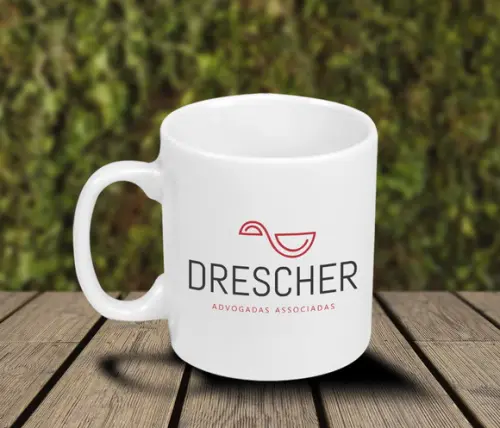 Caneca Personalizada 250ml de Porcelana - 24 Unidades