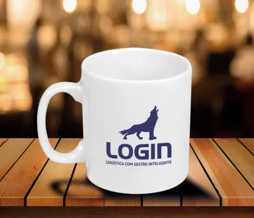 Caneca Personalizada 250ml de Porcelana - 24 Unidades