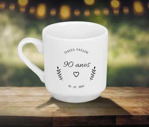 Caneca Personalizada Bela Vista 220ml - 12 Unidades