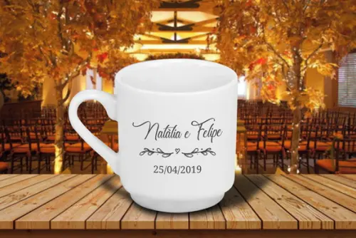 Caneca Personalizada Bela Vista 220ml - 12 Unidades