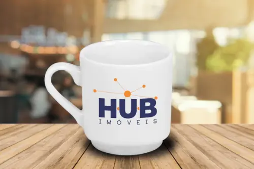 Caneca Personalizada Bela Vista 220ml - 12 Unidades