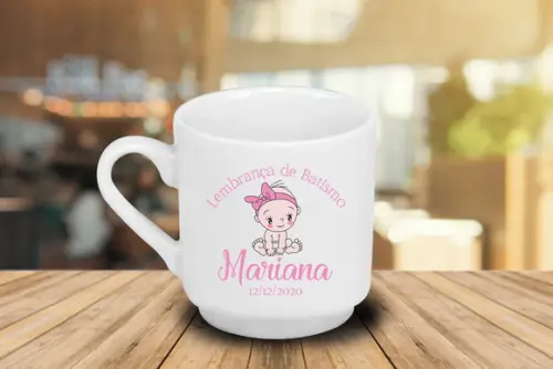 Caneca Personalizada Bela Vista 220ml - 12 Unidades