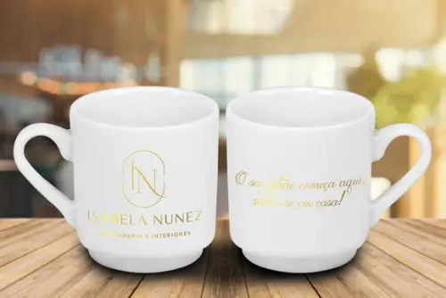 Caneca Personalizada Bela Vista 220ml - 24 Unidades