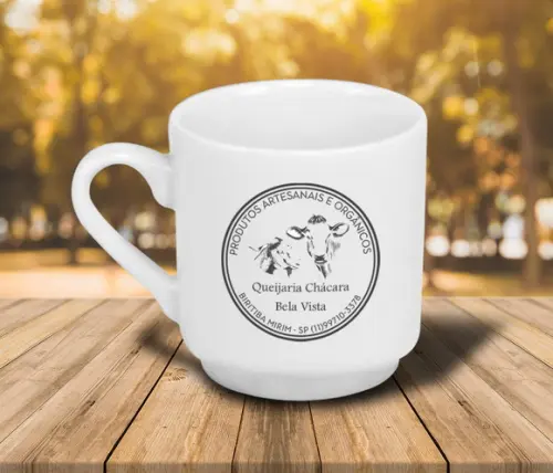 Caneca Personalizada Bela Vista 220ml - 24 Unidades