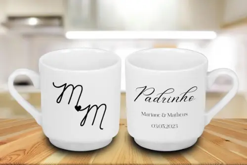Caneca Personalizada Bela Vista 220ml - 48 Unidades