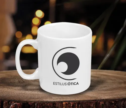 Caneca Personalizada de 250ml em Porcelana - 48 Unidades