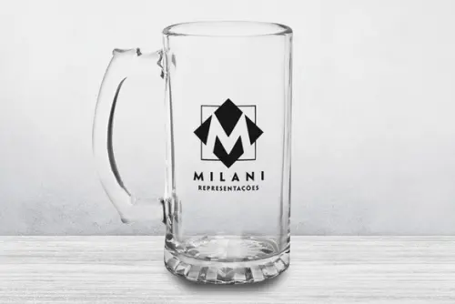 Caneca Personalizada de Chopp Berlim 500ml - 24 Unidades