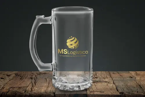Caneca Personalizada de Chopp Berlim 500ml - 48 Unidades