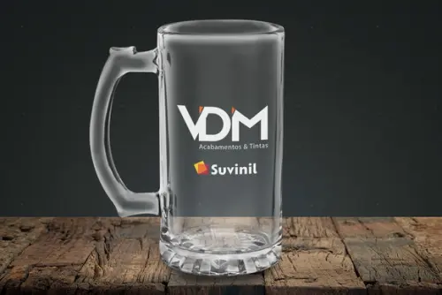 Caneca Personalizada de Chopp Berlim 500ml - 36 Unidades