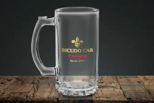Caneca Personalizada de Chopp Berlim 500ml - 48 Unidades