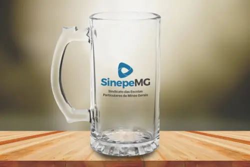 Caneca Personalizada de Chopp Berlim 500ml - 48 Unidades