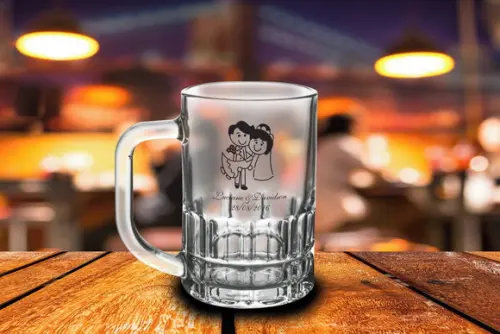 Caneca Personalizada de Chopp Munich 300ml - 100 Unidades