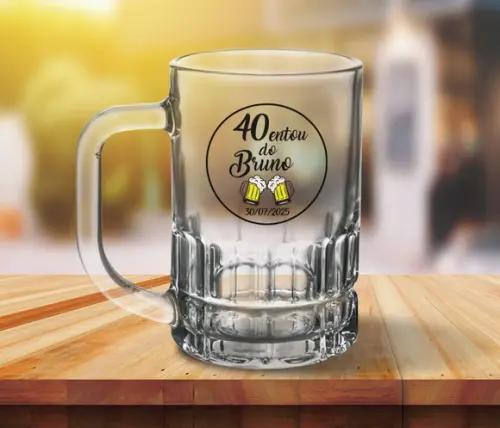 Caneca Personalizada de Chopp Munich 300ml - 24 Unidades