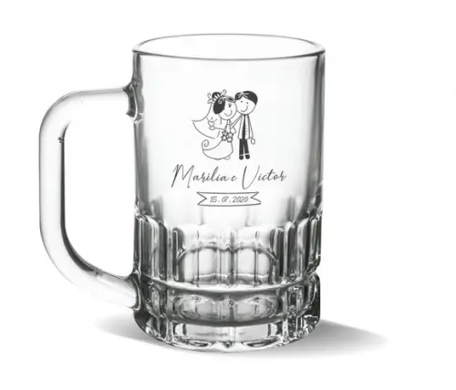 Caneca Personalizada de Chopp Munich 300ml - 48 Unidades