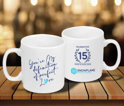 Caneca Personalizada de Porcelana 250ml - 24 Unidades