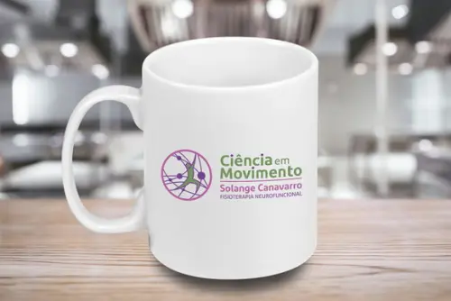Caneca Personalizada de Porcelana 300ml - 12 Unidades