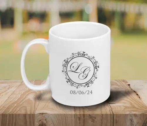 Caneca Personalizada de Porcelana 300ml - 24 Unidades