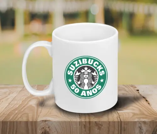 Caneca Personalizada de Porcelana 300ml - 36 Unidades