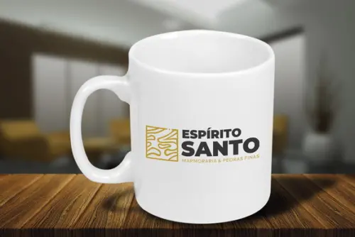 Caneca Personalizada de Porcelana de 250ml - 12 Unidades