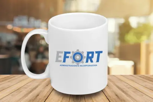 Caneca Personalizada de Porcelana de 300ml - 200 Unidades