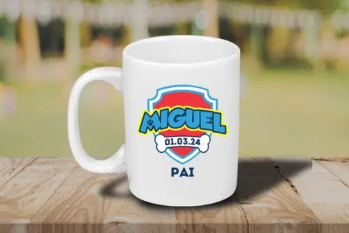 Caneca Personalizada Mini Mug de 160ml - 100 Unidades