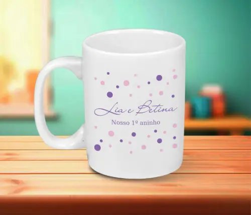 Caneca Personalizada Mini Mug de 160ml - 48 Unidades