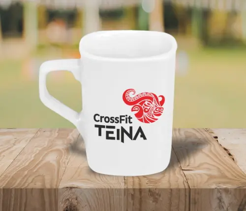 Caneca Personalizada Quadrada 160ml - 24 Unidades